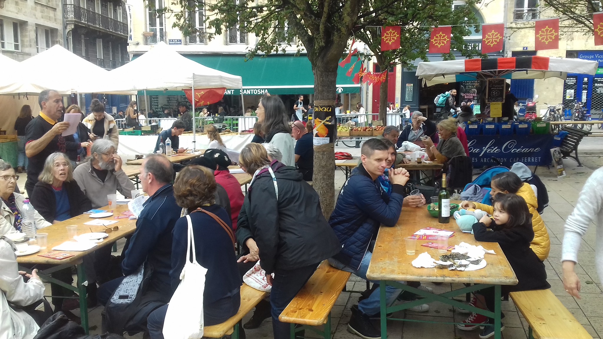 Marché occitan à Bordeaux