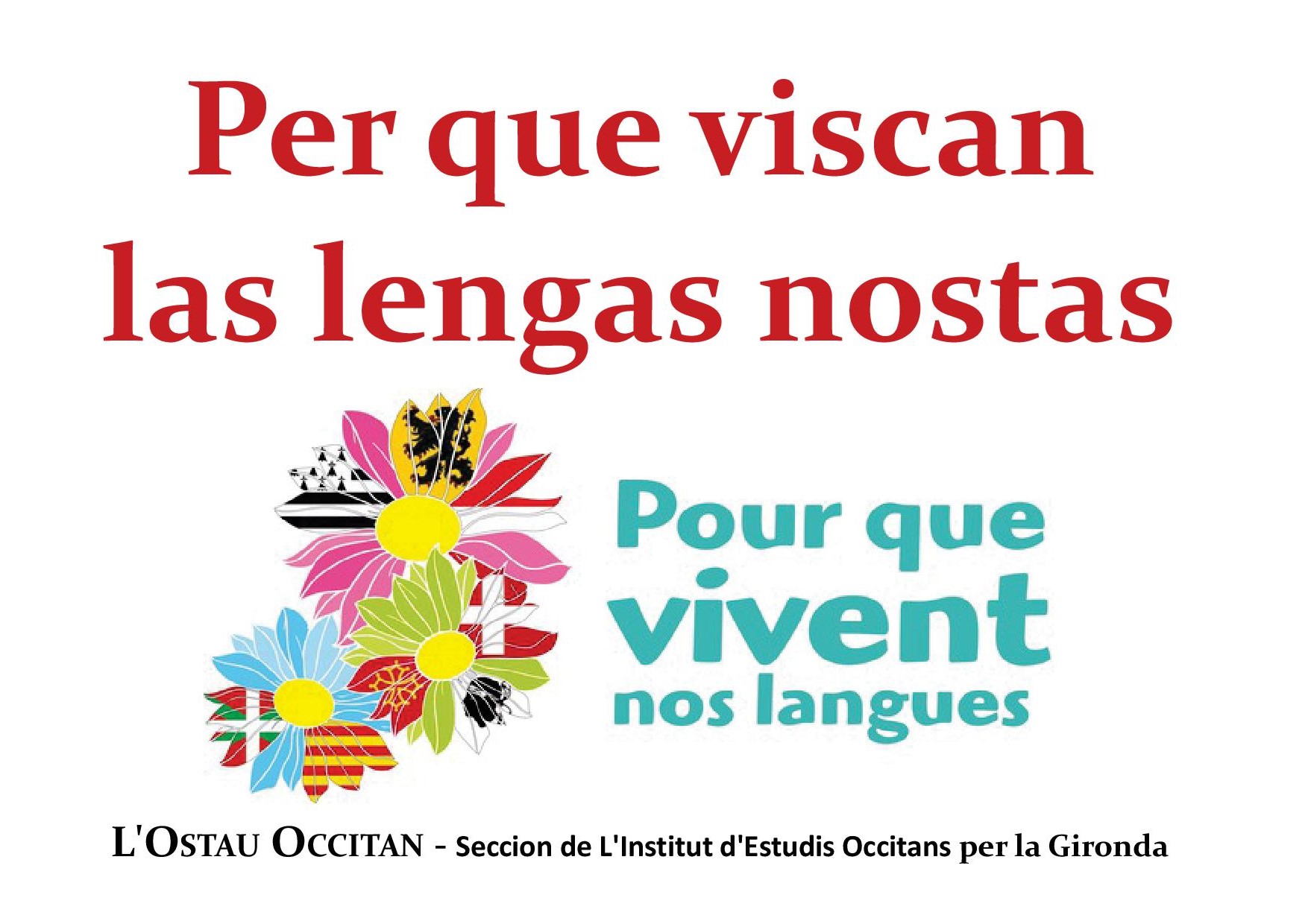 pour que vivent nos langues